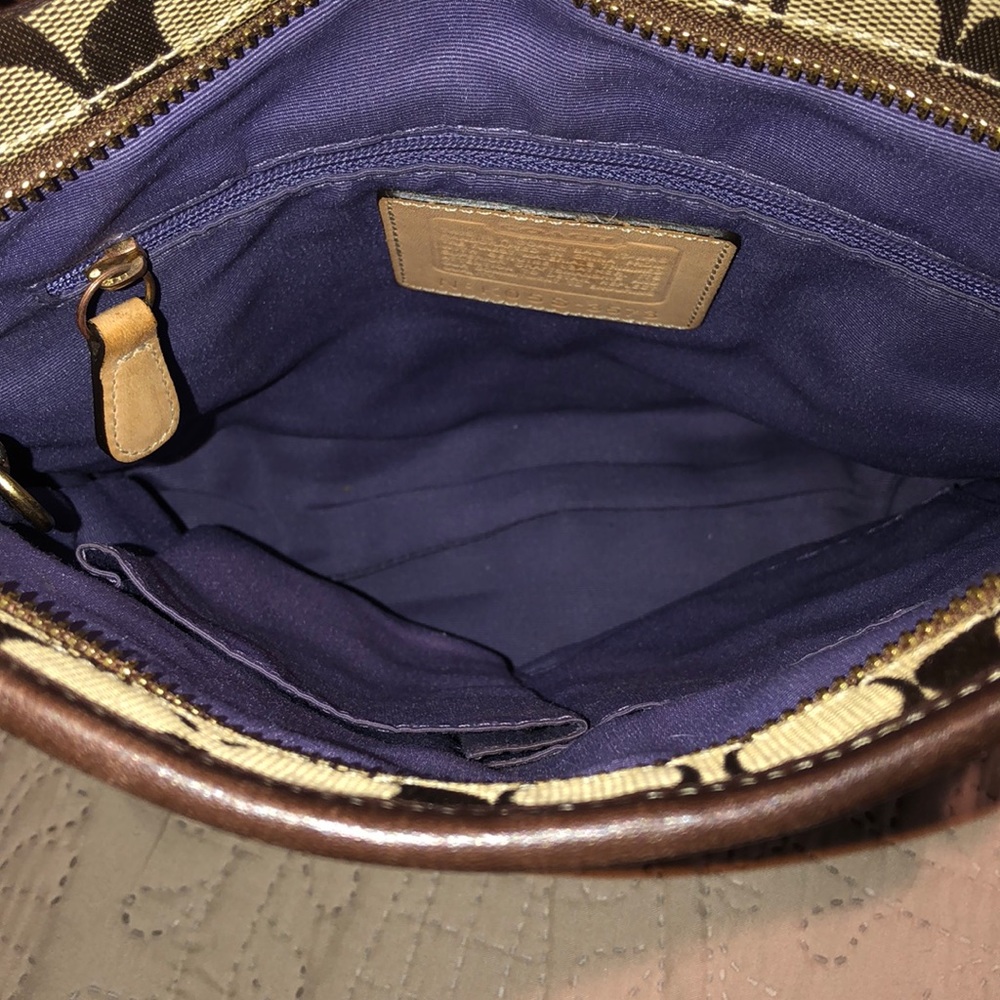 Authentic Coach Cross Body Patchwork Bag - image 3